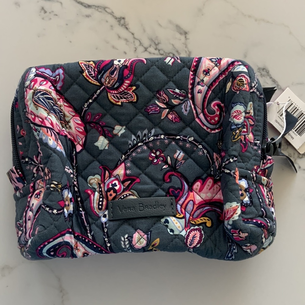 Vera Bradley medium cosmetic bag